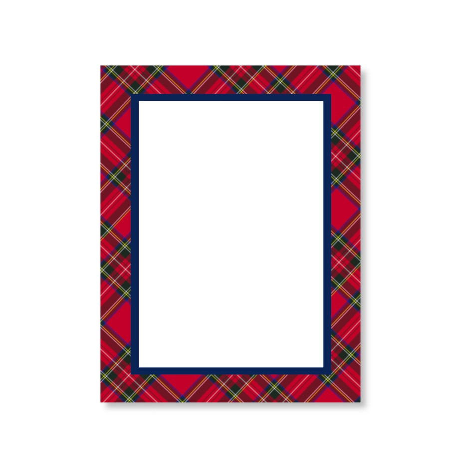 Tartan Notepad