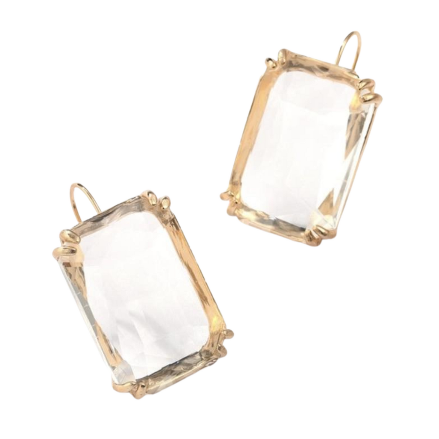 Emerald Cut Earrings